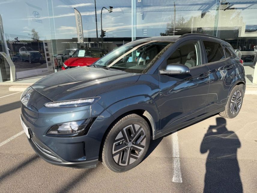 75010 : Hyundai Paris Nord - Goncourt Automobiles - HYUNDAI KONA ELECTRIC Intuitive - KONA ELECTRIQUE - Bleu - Automate à fonct. Continu - Courant électrique