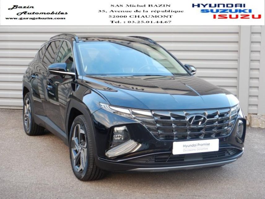 52000 : Hyundai Chaumont - Garage Michel Bazin - HYUNDAI Tucson - Tucson - Phantom Black Métal - Transmission intégrale - Hybride rechargeable : Essence/Electrique