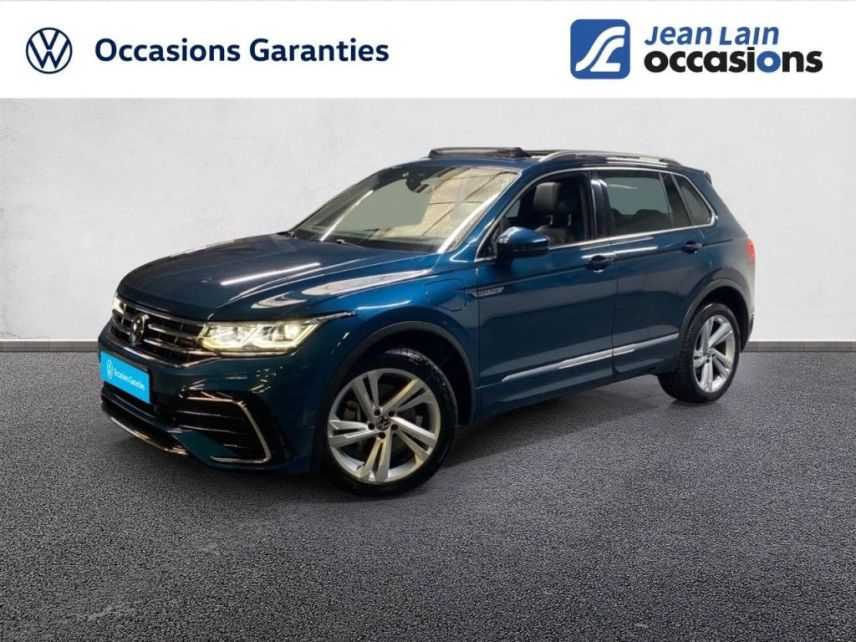 75010 : Hyundai Paris Nord - Goncourt Automobiles - VOLKSWAGEN TIGUAN R-Line Exclusive - TIGUAN II - BLEU - Automate sequentiel - Essence / Courant électrique