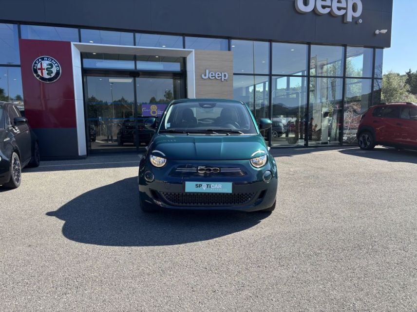 75010 : Hyundai Paris Nord - Goncourt Automobiles - FIAT 500e BERLINE MY22 SERIE 1 STEP 2 Action Plus - 500 III - Bleu - Automate à fonct. Continu - Courant électrique