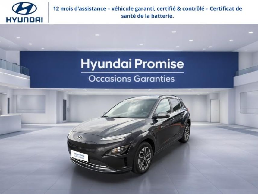 29200 : Hyundai Brest - Iroise Automobiles - HYUNDAI Kona - Kona - Dark Night Métal - Traction - Electrique
