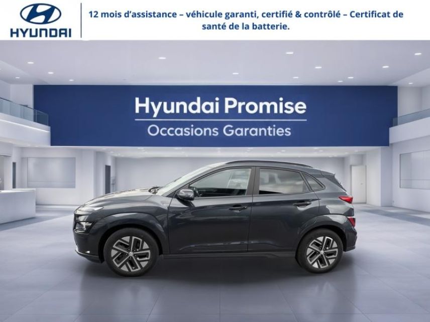 29200 : Hyundai Brest - Iroise Automobiles - HYUNDAI Kona - Kona - Dark Night Métal - Traction - Electrique