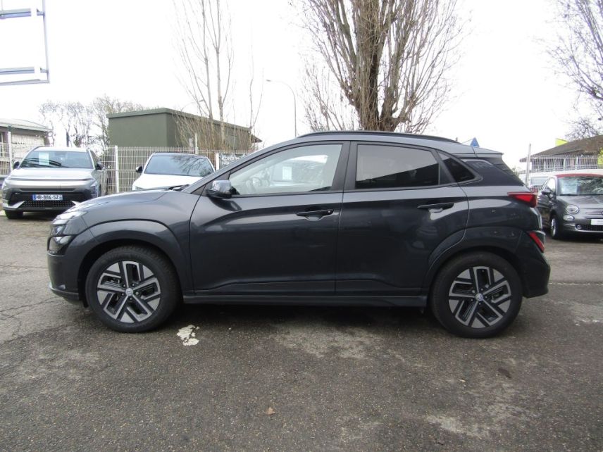 75010 : Hyundai Paris Nord - Goncourt Automobiles - HYUNDAI KONA ELECTRIC Intuitive - KONA ELECTRIQUE - Gris - Automate à fonct. Continu - Courant électrique