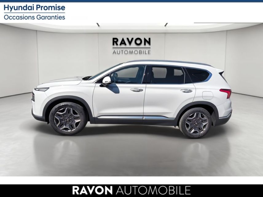 75010 : Hyundai Paris Nord - Goncourt Automobiles - HYUNDAI SANTA FE Executive - SANTA FE IV - Blanc - Boîte automatique - Essence / Courant électrique