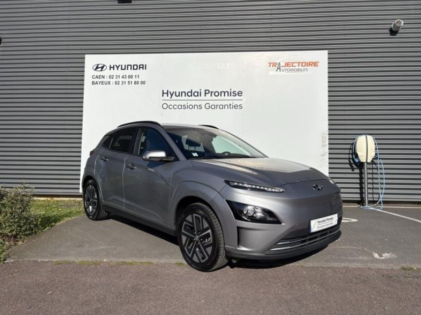14112 : Hyundai Caen - Trajectoire Automobiles - HYUNDAI Kona - Kona - Shimmering Silver Métal - Traction - Electrique