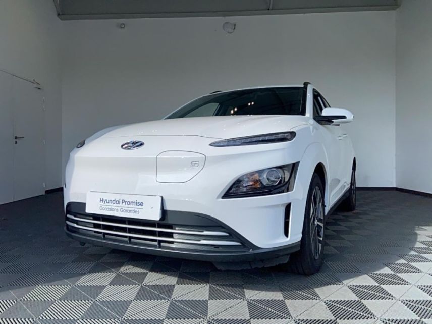 75010 : Hyundai Paris Nord - Goncourt Automobiles - HYUNDAI KONA ELECTRIC Intuitive - KONA ELECTRIQUE - Blanc - Automate à fonct. Continu - Courant électrique