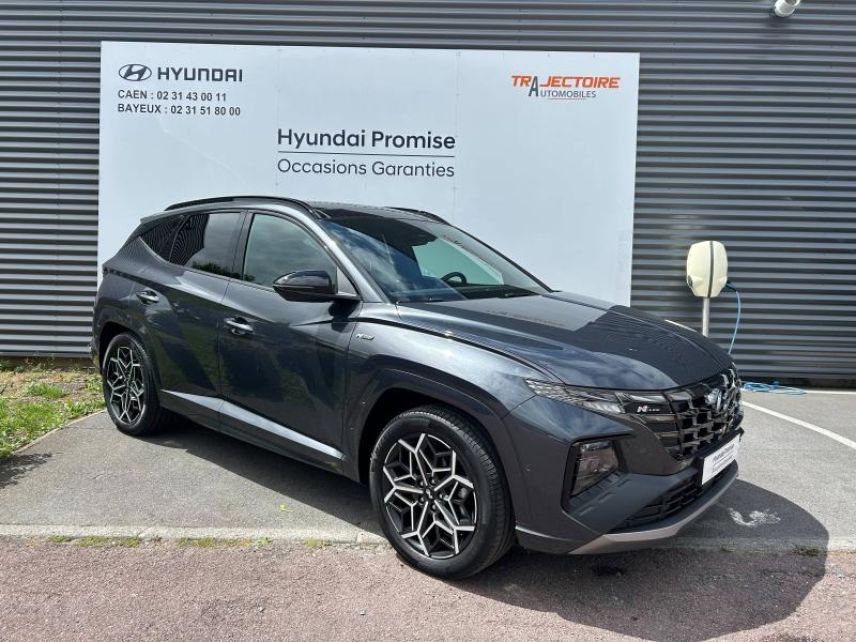 14112 : Hyundai Caen - Trajectoire Automobiles - HYUNDAI Tucson - Tucson - Dark Knight Métal - Traction - Hybride : Essence/Electrique