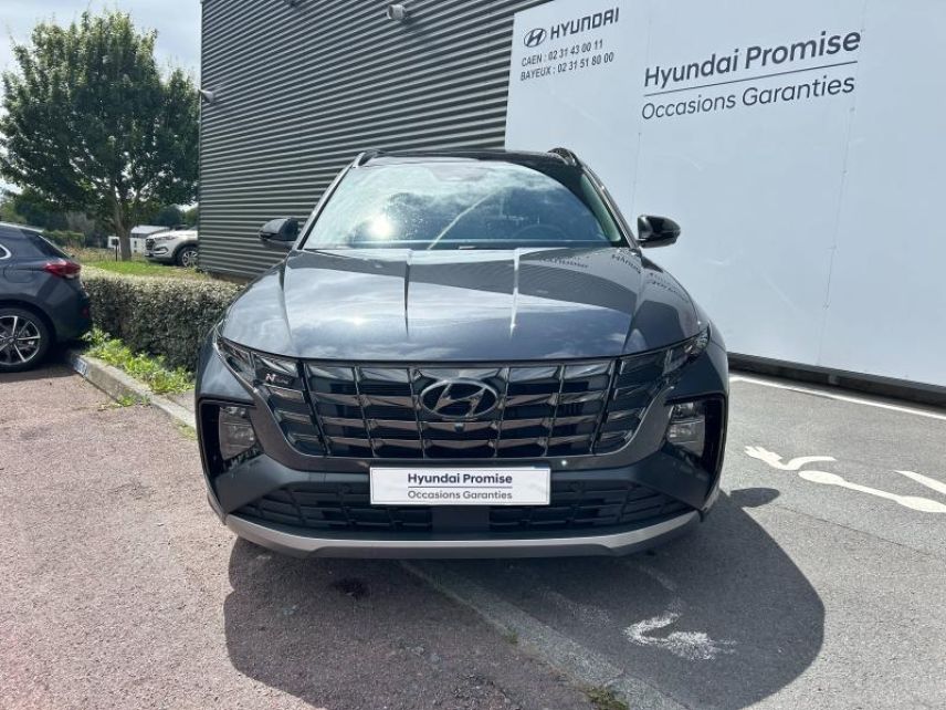 14112 : Hyundai Caen - Trajectoire Automobiles - HYUNDAI Tucson - Tucson - Dark Knight Métal - Traction - Hybride : Essence/Electrique