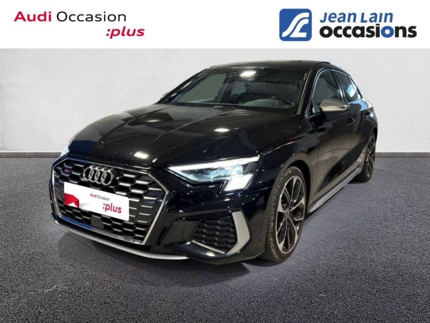 75010 : Hyundai Paris Nord - Goncourt Automobiles - AUDI S3 SPORTBACK  - A3/S3/RS3 IV - NOIR MYTHIC METALLISE - Automate sequentiel - Essence sans plomb
