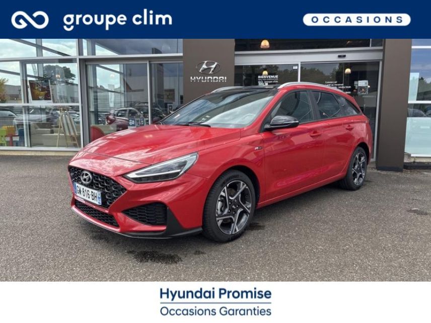 40280 : Hyundai Mont de Marsan i-AUTO - HYUNDAI i30 SW - i30 SW - Serenity White Métal - Traction - Essence/Micro-Hybride