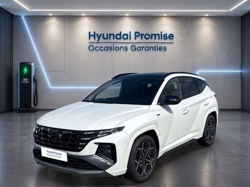 49300 : Hyundai Cholet - Océane Auto - HYUNDAI TUCSON N Line Executive - TUCSON IV - Blanc - Automate sequentiel - Diesel