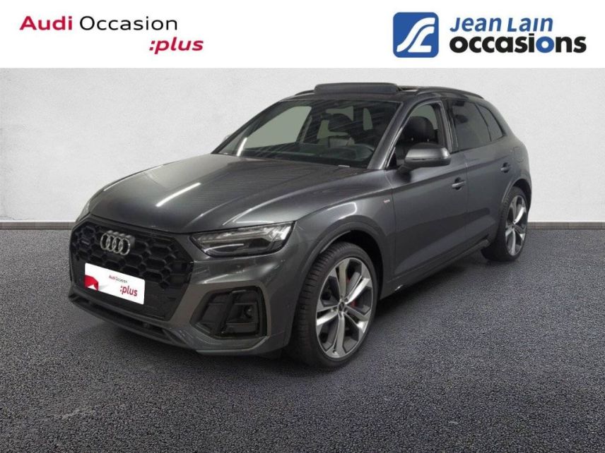 75010 : Hyundai Paris Nord - Goncourt Automobiles - AUDI Q5 S line - Q5 II - GRIS DAYTONA - Automate sequentiel - Essence / Courant électrique