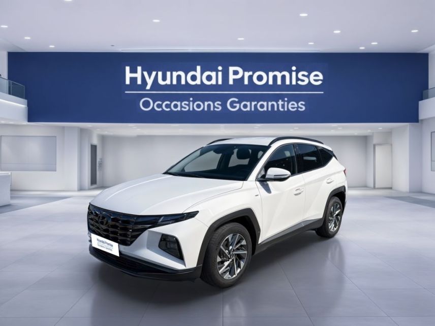 75010 : Hyundai Paris Nord - Goncourt Automobiles - HYUNDAI TUCSON Creative - TUCSON IV - Blanc - Automate sequentiel - Diesel