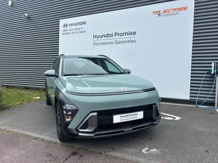 14112 : Hyundai Caen - Trajectoire Automobiles - HYUNDAI Kona - Kona - Vert - Traction - Hybride : Essence/Electrique