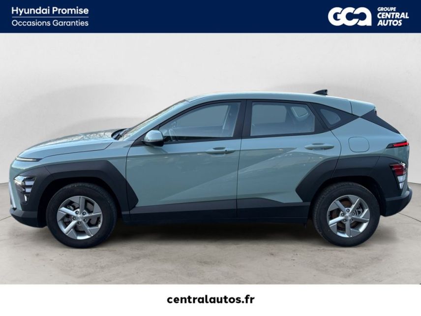 75010 : Hyundai Paris Nord - Goncourt Automobiles - HYUNDAI KONA Intuitive - KONA II - Vert - Automate sequentiel - Essence / Courant électrique