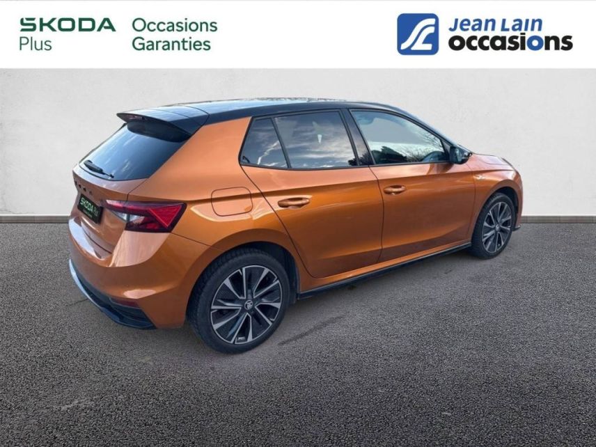 75010 : Hyundai Paris Nord - Goncourt Automobiles - SKODA FABIA Monte-Carlo - FABIA IV - ORANGE PHOENIX TOIT NOIR - Boîte manuelle - Essence sans plomb