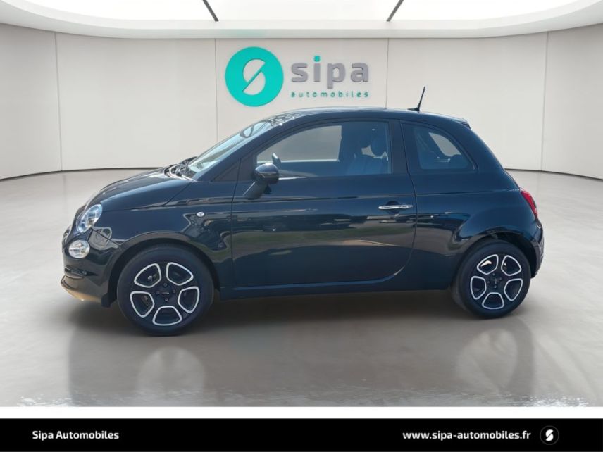 75010 : Hyundai Paris Nord - Goncourt Automobiles - FIAT 500  - 500 II - Noir - Boîte manuelle - Essence sans plomb