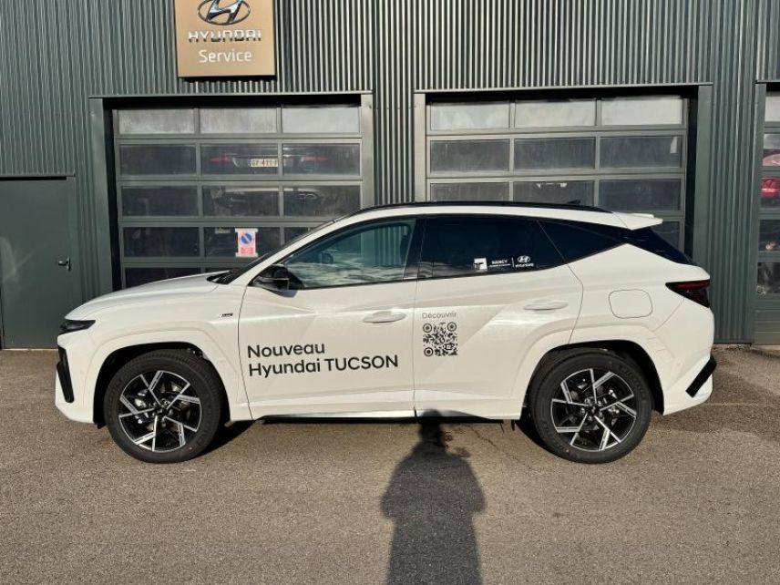 54520 : Hyundai Nancy - Théobald Automobiles - HYUNDAI Tucson - Tucson - Serenity White Métal - Traction - Hybride rechargeable : Essence/Electrique