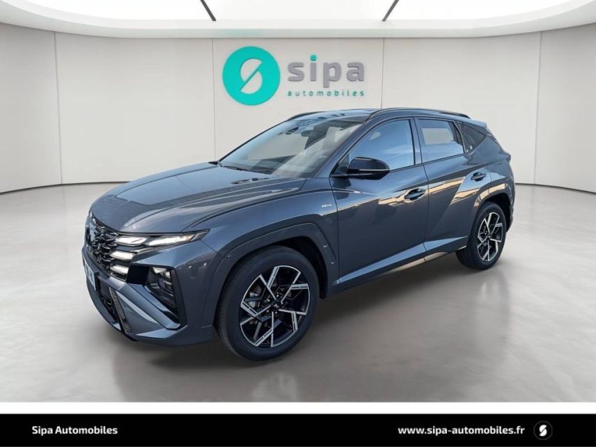 75010 : Hyundai Paris Nord - Goncourt Automobiles - HYUNDAI TUCSON N Line Creative - TUCSON IV - Gris - Boîte automatique - Essence / Courant électrique