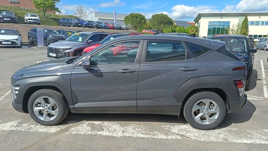 75010 : Hyundai Paris Nord - Goncourt Automobiles - HYUNDAI KONA Intuitive - KONA II - Gris - Automate sequentiel - Essence / Courant électrique