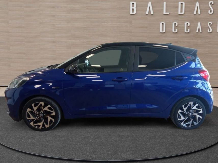 75010 : Hyundai Paris Nord - Goncourt Automobiles - HYUNDAI i10 N Line - i10 III - Bleu - Boîte manuelle - Essence sans plomb