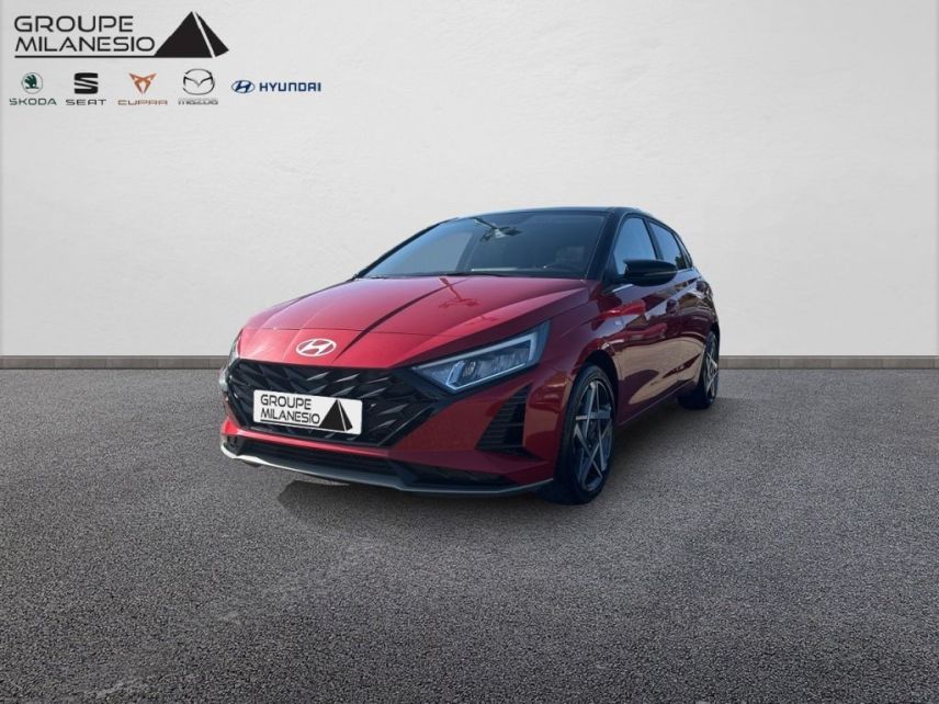 75010 : Hyundai Paris Nord - Goncourt Automobiles - HYUNDAI i20 Creative - i20 III - Rouge - Automate sequentiel - Essence sans plomb