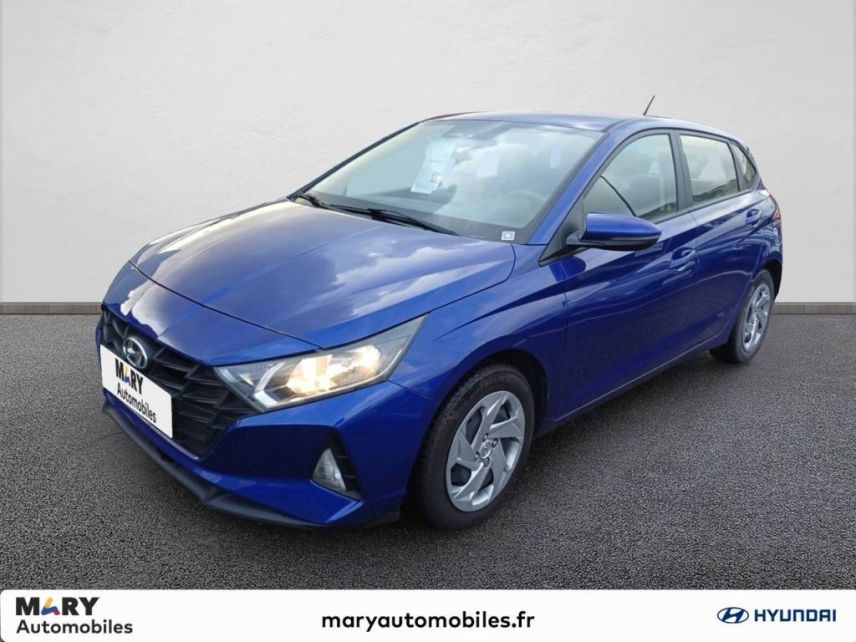 75010 : Hyundai Paris Nord - Goncourt Automobiles - HYUNDAI i20 Initia - i20 III - INTENSE BLUE - Boîte manuelle - Essence sans plomb