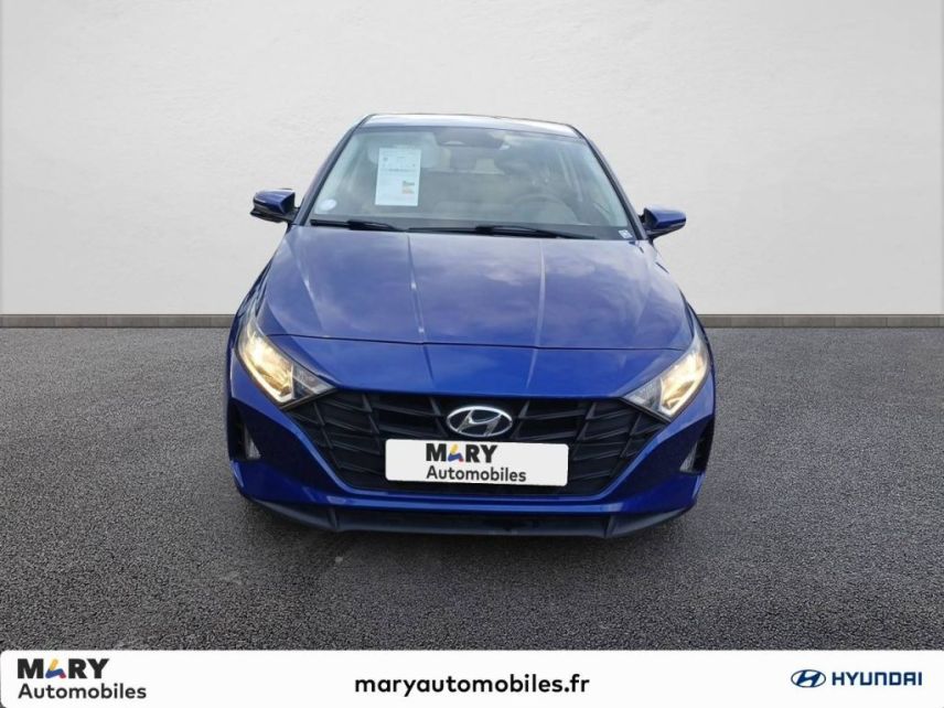 75010 : Hyundai Paris Nord - Goncourt Automobiles - HYUNDAI i20 Initia - i20 III - INTENSE BLUE - Boîte manuelle - Essence sans plomb
