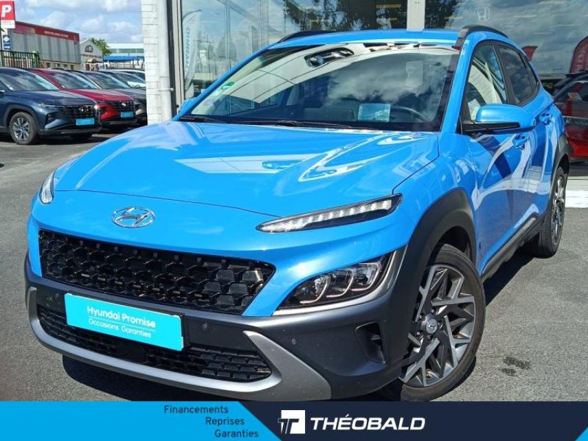 57200 : Hyundai Sarreguemines - Theobald Automobiles - HYUNDAI Kona - Kona - Surfy Blue Métal - Traction - Hybride : Essence/Electrique