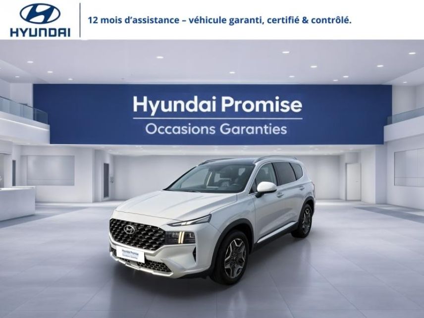 56000 : Hyundai Vannes - Park Lann Automobiles - HYUNDAI Santa Fe - Santa Fe - Glacier White Métal - Transmission intégrale - Hybride rechargeable : Essence/Electrique