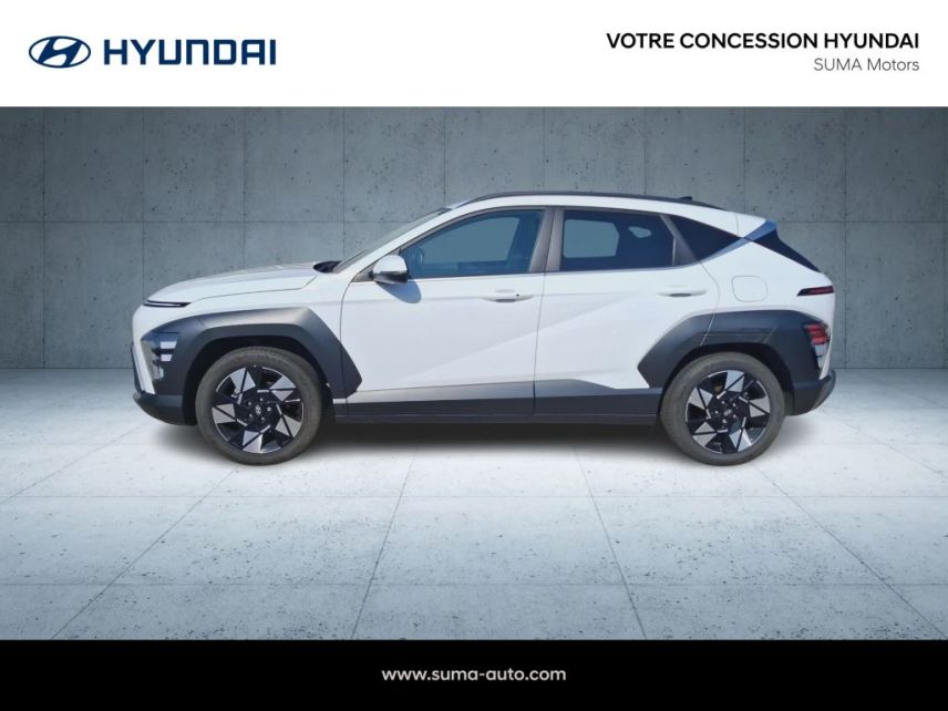 75010 : Hyundai Paris Nord - Goncourt Automobiles - HYUNDAI KONA Creative - KONA II - Blanc - Automate sequentiel - Essence / Courant électrique