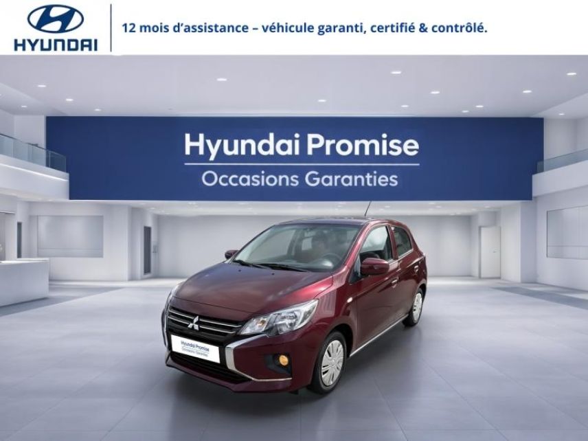 29200 : Hyundai Brest - Iroise Automobiles - MITSUBISHI Space Star - Space Star - Wine Red nacré - Traction - Essence