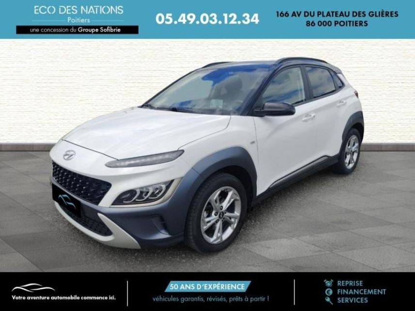 86000 : Hyundai Poitiers - Eco des Nations - HYUNDAI Kona - Kona - Atlas White - Traction - Diesel/Micro-Hybride