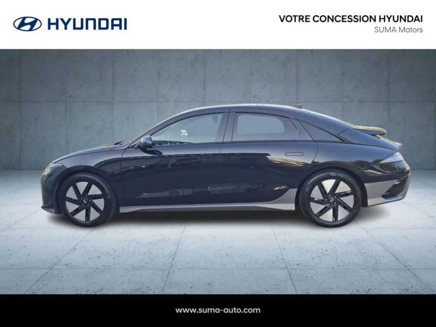 75010 : Hyundai Paris Nord - Goncourt Automobiles - HYUNDAI IONIQ 6 créative + toit ouvrant - IONIQ 6 (11/2022) - BIOPHILIC BLUE - Automate à fonct. Continu - Courant électrique