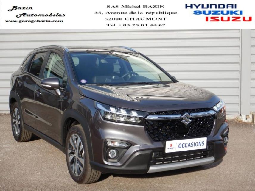 52000 : Hyundai Chaumont - Garage Michel Bazin - SUZUKI S-Cross - S-Cross - Titan Dark Gray métallisée - Transmission intégrale - Essence/Micro-Hybride