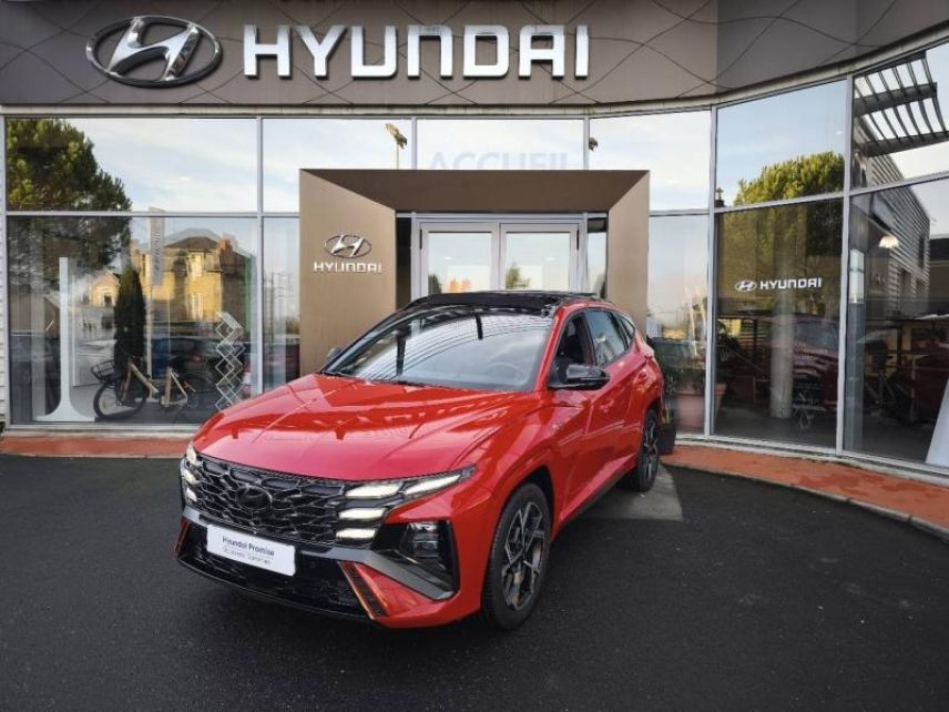 19100 : Hyundai Brive-la-Gaillarde - Garage Pouget - HYUNDAI Tucson - Tucson - Rouge - Traction - Hybride : Essence/Electrique