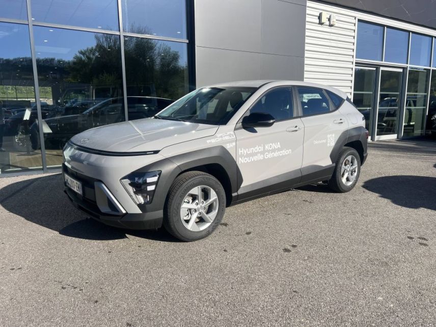 75010 : Hyundai Paris Nord - Goncourt Automobiles - HYUNDAI KONA Intuitive - KONA II - Beige - Boîte manuelle - Essence sans plomb