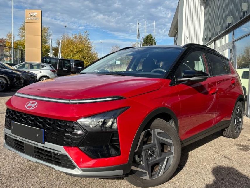 54520 : Hyundai Nancy - Théobald Automobiles - HYUNDAI Bayon - Bayon - Dragon Red Métal - Traction - Essence