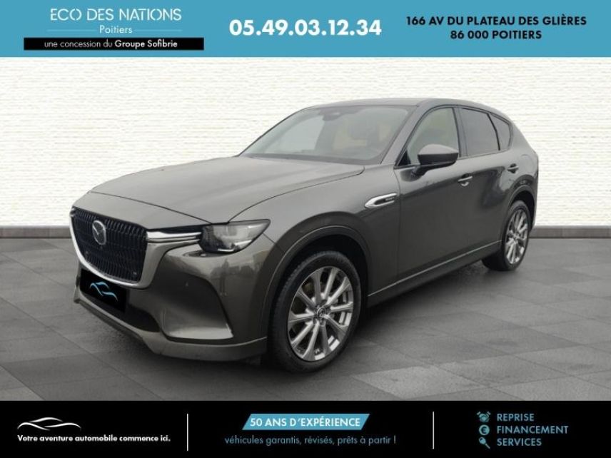 86000 : Hyundai Poitiers - Eco des Nations - MAZDA CX-60 - CX-60 - Gris - Transmission intégrale - Hybride rechargeable : Essence/Electrique