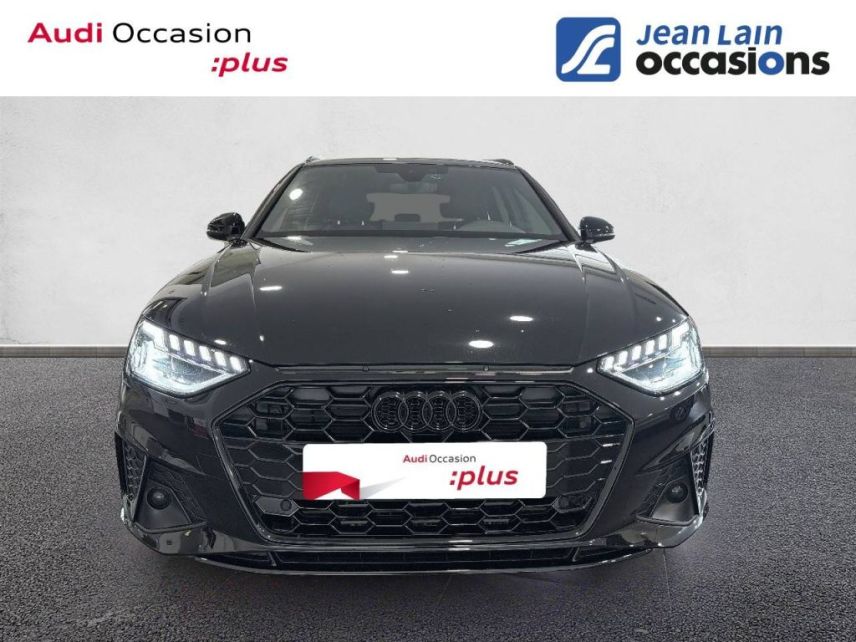 75010 : Hyundai Paris Nord - Goncourt Automobiles - AUDI A4 AVANT Black Edition - A4 III - NOIR MYTHIC METALLISE - Automate sequentiel - Essence sans plomb