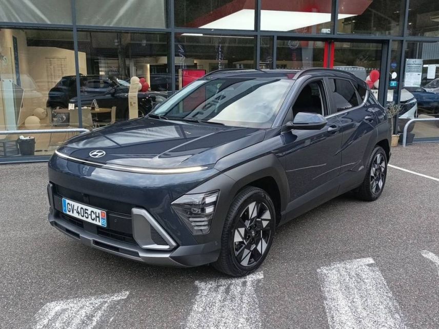 75010 : Hyundai Paris Nord - Goncourt Automobiles - HYUNDAI KONA Executive - KONA II - Denim Blue - Automate sequentiel - Essence / Courant électrique