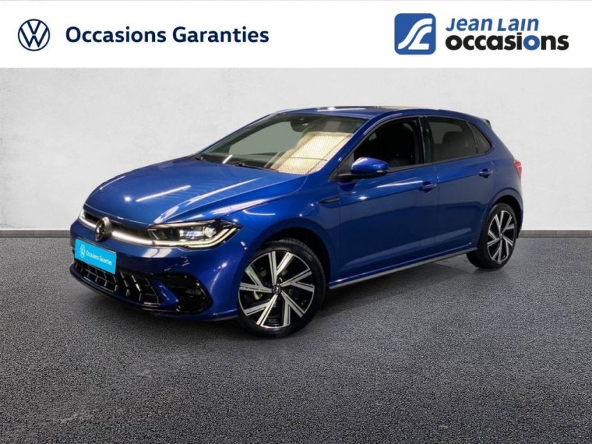 75010 : Hyundai Paris Nord - Goncourt Automobiles - VOLKSWAGEN POLO R-Line - POLO VI - BLEU RECIF METALLISE - Boîte manuelle - Essence sans plomb