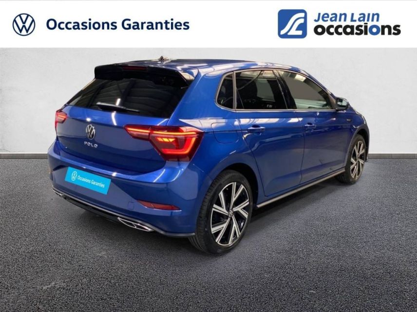 75010 : Hyundai Paris Nord - Goncourt Automobiles - VOLKSWAGEN POLO R-Line - POLO VI - BLEU RECIF METALLISE - Boîte manuelle - Essence sans plomb