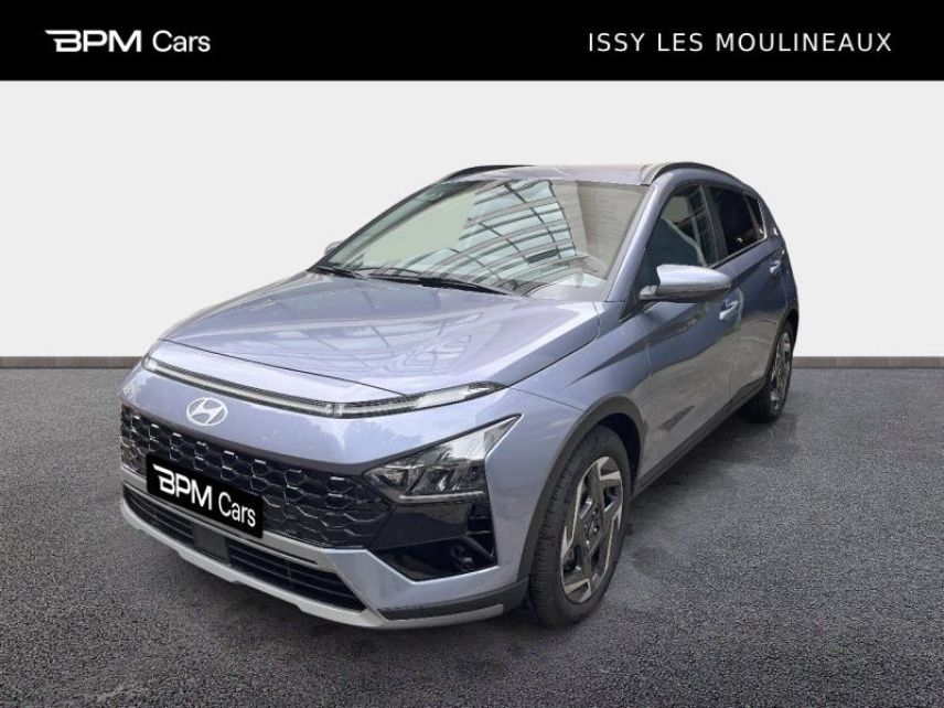 92130 : Hyundai ISSY-LES-MOULINEAUX - BPM Cars - HYUNDAI Bayon - Bayon - Meta Blue Métal - Traction - Essence