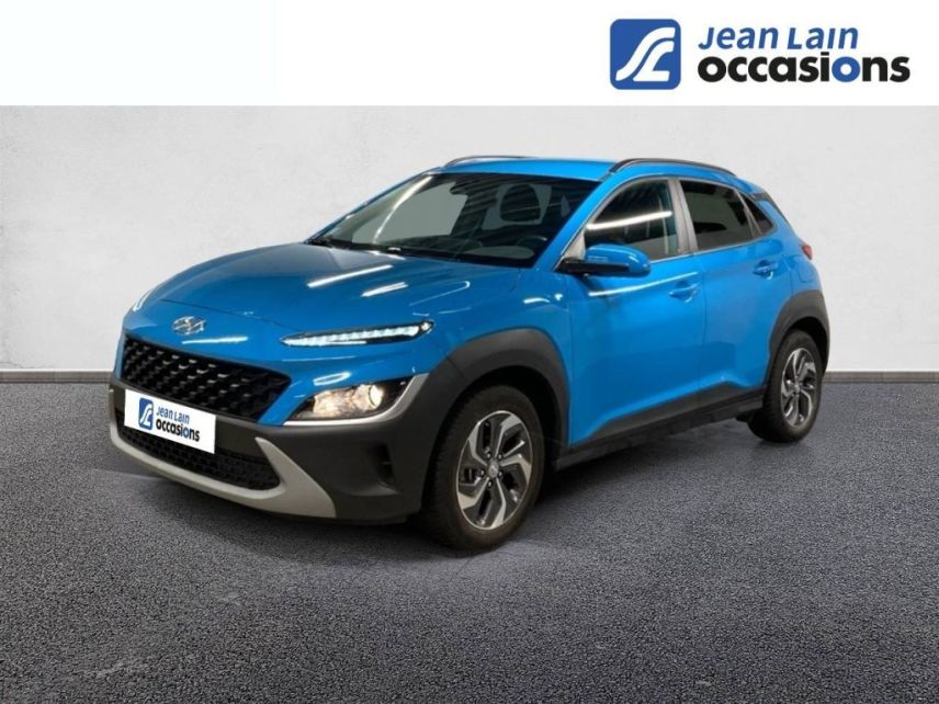 75010 : Hyundai Paris Nord - Goncourt Automobiles - HYUNDAI KONA HYBRID Intuitive - KONA - Bleu - Automate sequentiel - Essence / Courant électrique