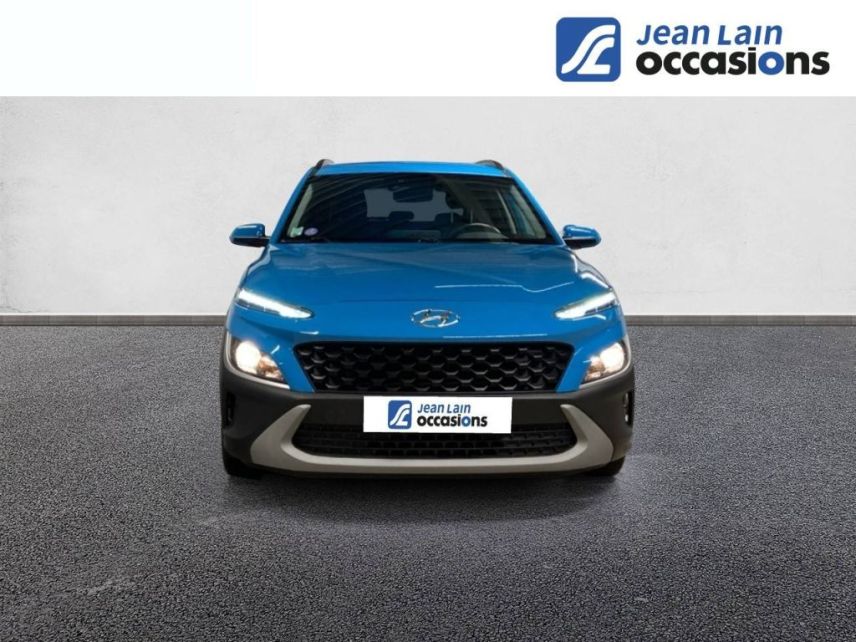 75010 : Hyundai Paris Nord - Goncourt Automobiles - HYUNDAI KONA HYBRID Intuitive - KONA - Bleu - Automate sequentiel - Essence / Courant électrique
