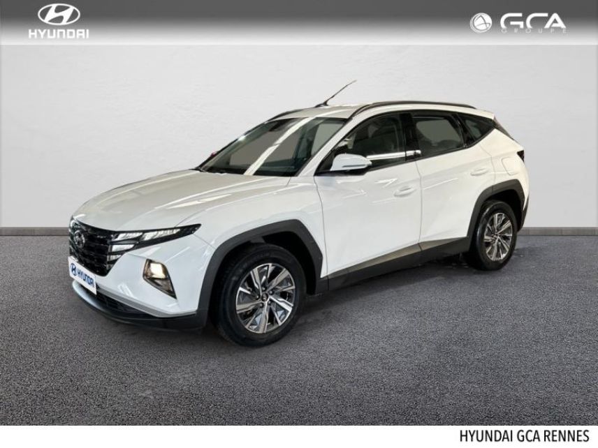 35510 : Hyundai Rennes - GCA - HYUNDAI Tucson - Tucson - Serenity White Métal - Traction - Hybride : Essence/Electrique