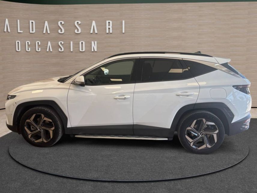 75010 : Hyundai Paris Nord - Goncourt Automobiles - HYUNDAI TUCSON Executive - TUCSON IV - Blanc - Boîte automatique - Essence / Courant électrique