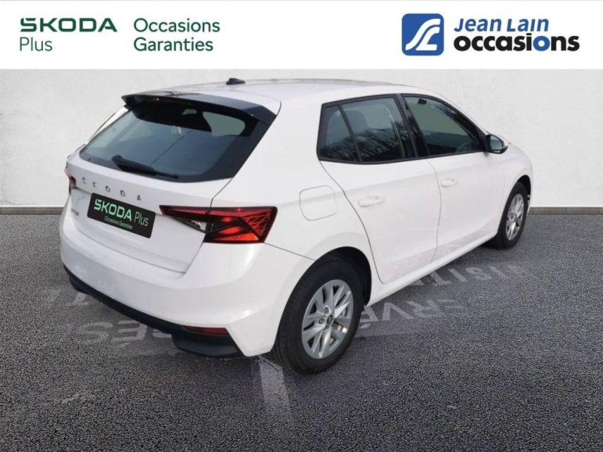 75010 : Hyundai Paris Nord - Goncourt Automobiles - SKODA FABIA Active - FABIA IV - BLANC CRISTAL - Boîte manuelle - Essence sans plomb