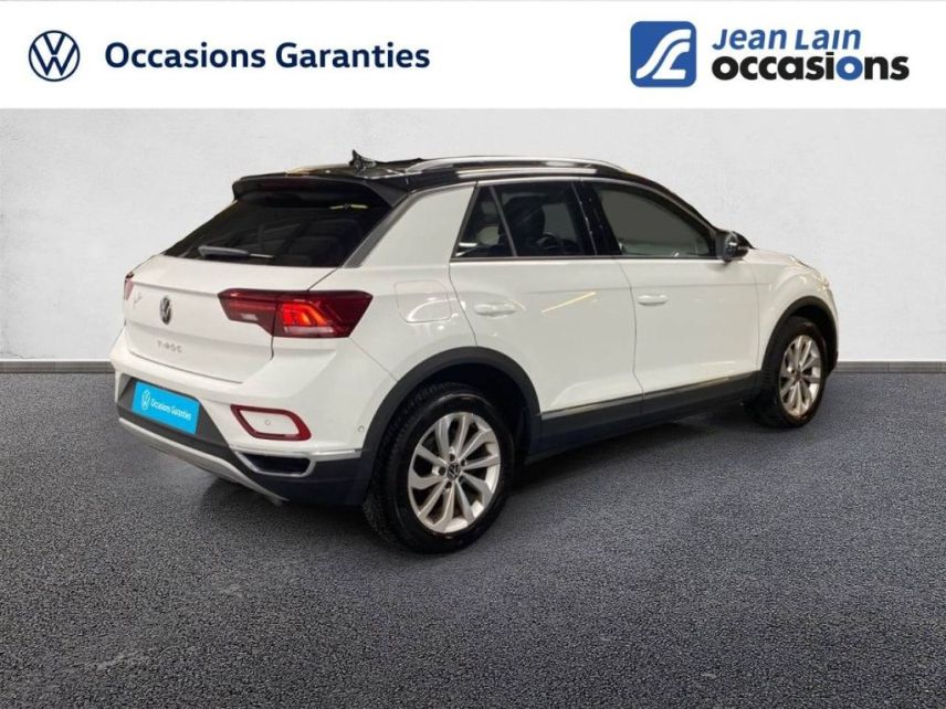 75010 : Hyundai Paris Nord - Goncourt Automobiles - VOLKSWAGEN T-ROC Style - T-ROC - BLANC PUR TOIT NOIR UNI - Automate sequentiel - Diesel